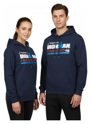 Felpa con cappuccio Ironman Frankfurt Navy