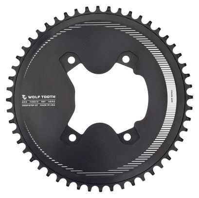 Wolf Tooth 110 BCD Asymmetric 4-Bolt Aero Chainring for Shimano