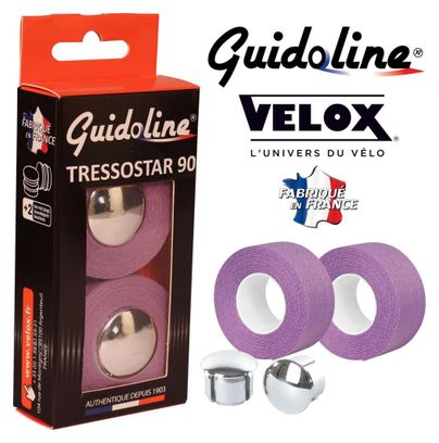 Ruban guidoline vélo - violet