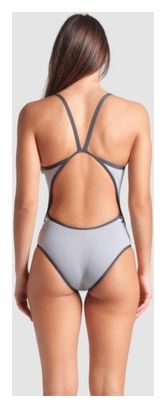 Traje de baño Arena Icons Super Fly Seam Espuma/Asfalto para mujer