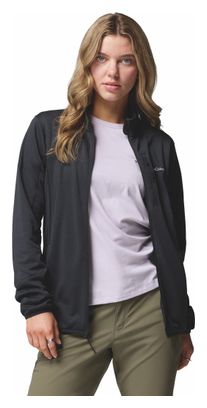 Columbia Damen Fleecejacke Essential Hike Grid Schwarz