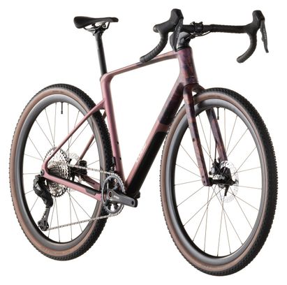 Cube Nuroad C:62 EX Gravel Bike Shimano GRX Di2 12S 700 mm Cambio Blush Pink Art 2026