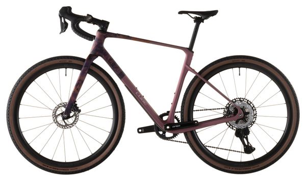 Cube Nuroad C:62 EX Gravel Bike Shimano GRX Di2 12S 700 mm Cambio Blush Pink Art 2026
