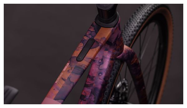 Cube Nuroad C:62 EX Gravel Bike Shimano GRX Di2 12S 700 mm Cambio Blush Pink Art 2026