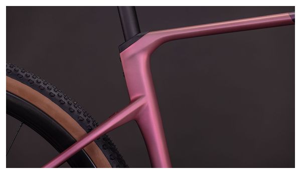 Cube Nuroad C:62 EX Gravel Bike Shimano GRX Di2 12S 700 mm Cambio Blush Pink Art 2026