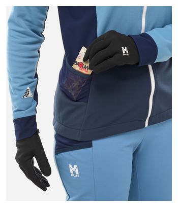 Polaire à Capuche Millet Pierra Ment Hoodie Bleu Femme