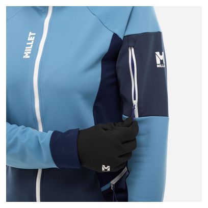 Polaire à Capuche Millet Pierra Ment Hoodie Bleu Femme