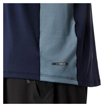 Maglia a maniche corte Asics Fujitrail Elite blu da uomo