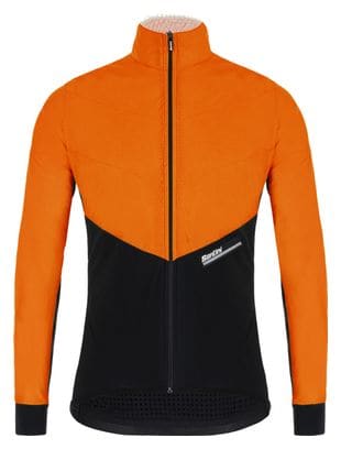 Santini Redux Vigor Windbreaker Orange Jacket