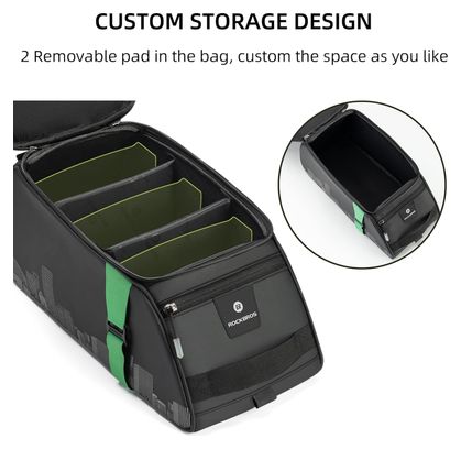 Sacoche étanche porte-bagages arrière 4 L VELO