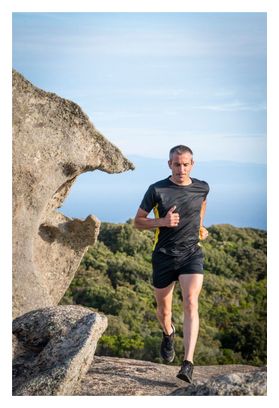 Tee-shirt BAVELLA 2.0 BLACK ULTRA | QUASAR YELLOW