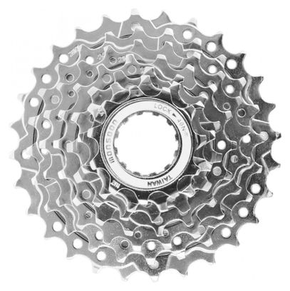 Cassette  7v. p2r pour Shimano/Sram vtt 11-28 argent