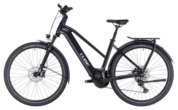 Cube Kathmandu Hybrid EXC 750 Trapeze Electric City Bike Shimano Deore 12S 750 Wh 700 mm Anthracite Grey 2023