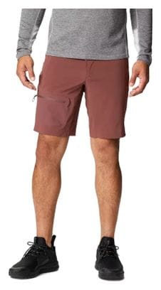 Columbia Titan Pass Pantalones cortos morados para hombre
