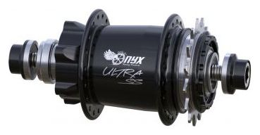 MOYEU ARRIERE ONYX ULTRA SS DISC 10MM - 36H - BLACK