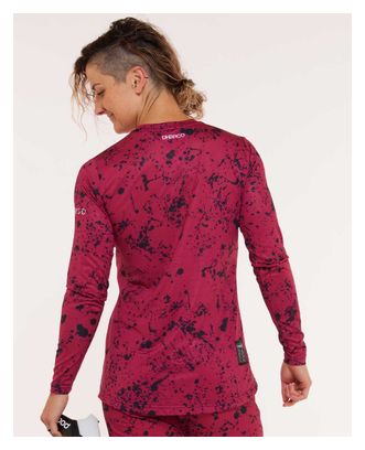 Maillot Manches Longues Femme Dharco Race Rouge