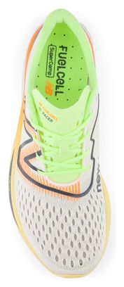 Hardloopschoenen New Balance FuelCell SuperComp Pacer v1 Wit Oranje Heren