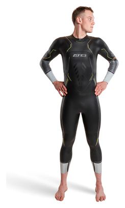Muta in neoprene Zone3 Aspire Nero/Grigio da uomo