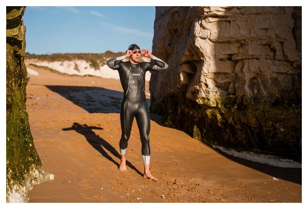 Muta in neoprene Zone3 Aspire Nero/Grigio da uomo
