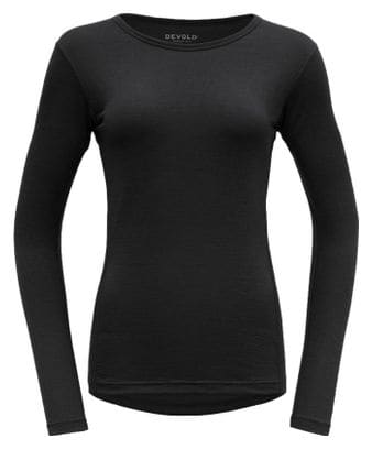Women's Baselayer Devold Jakta Merino 200 Shirt Black