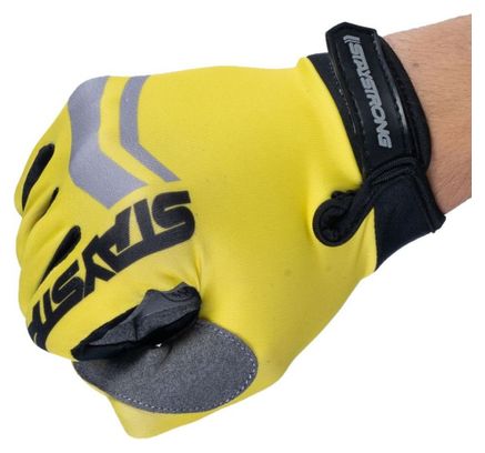 GANTS STAY STRONG OPPOSITE GLOVES 2021 GREY/YELLOW