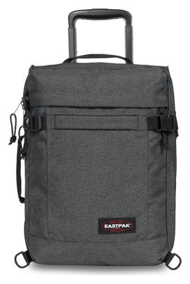 Eastpak Strapson Black Denim Backpack