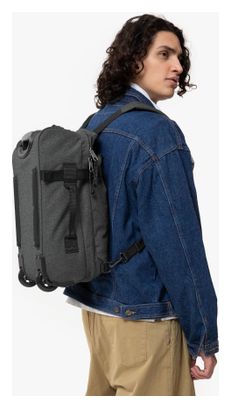 Eastpak Strapson Black Denim Backpack