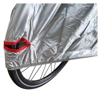 Housse de protection pour vélo 200 x 100cm - gris