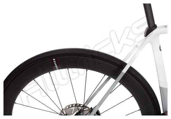 Bicicleta de carretera Cervélo R5 Disc Shimano Ultegra Di2 8070 11V Blanco / Plata 2021