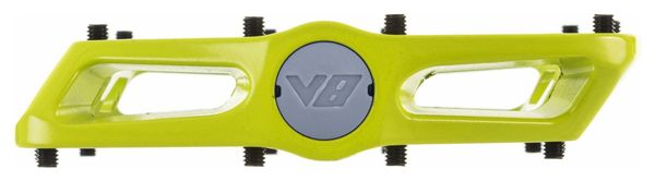DMR Pair of Flat Pedals V8 Lemon Lime