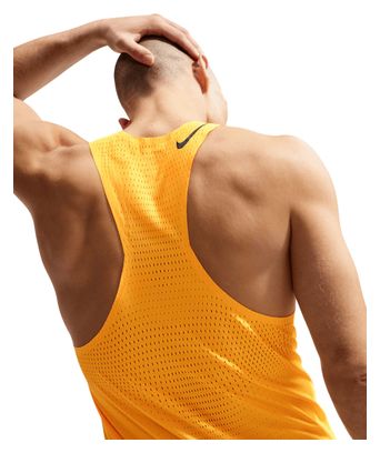 Nike AeroSwift Tanktop Orange Herren