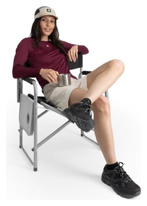 T-shirt randonnée manches longues femme Wander Purple Pourpre