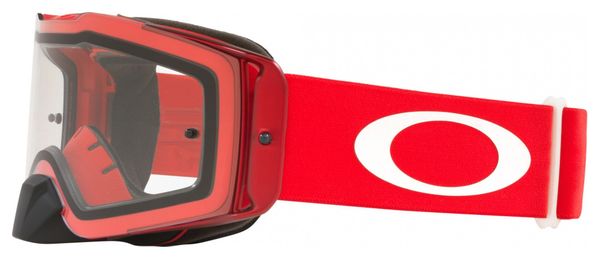 Máscara Oakley Front Line MX Roja Transparente / Ref: OO7087-79