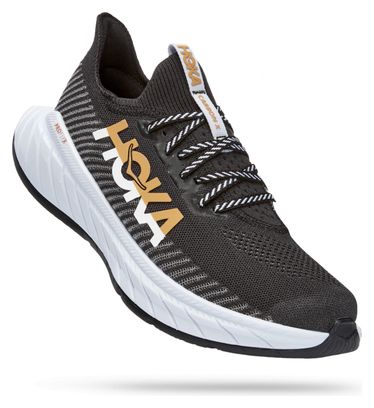Hoka Carbon X 3 Black White Women's Running Shoes