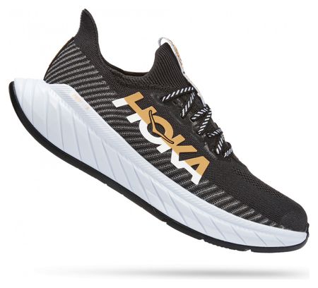 Chaussures Running Hoka Carbon X 3 Noir Blanc Femme