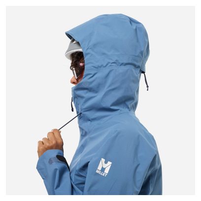 Giacca impermeabile Millet Kamet Gore-Tex blu da donna