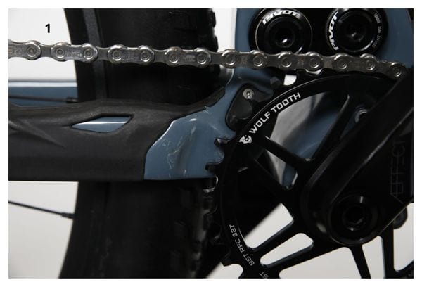 Prodotto ricondizionato - Mountain bike a sospensione integrale Mach 4 SL Shimano XTR 12V Greystorm 2022