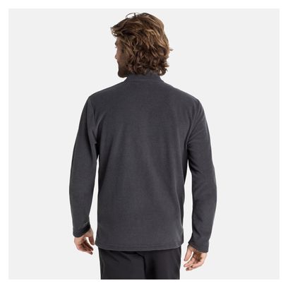 Polaire Manches Longues Odlo Full Zip Roy Gris Foncé