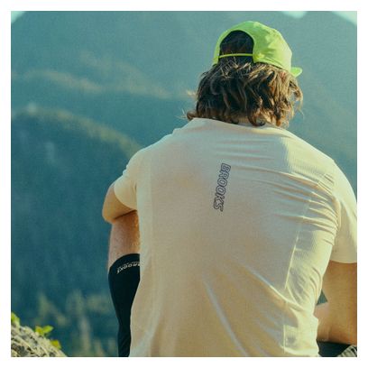 Brooks High Point 2.0 White Men's Trail T-Shirt