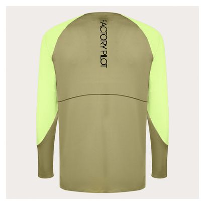 Camiseta de manga larga Oakley Maven Scrub Verde