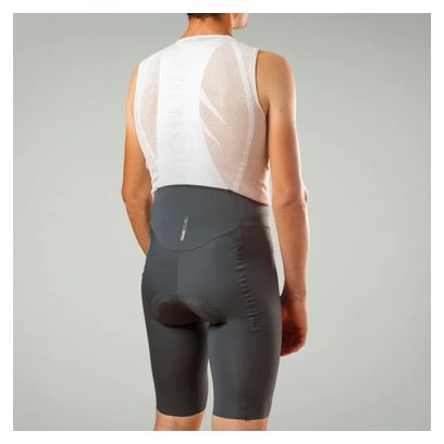 Nimbl Halo Men's Short Cycling Shorts with Straps, Gray