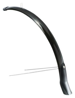 Eurofender Jeu de garde-boue Snello 28  x 51 mm noir