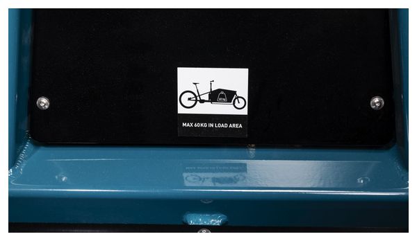 Vélo Cargo Électrique Cube Cargo Sport Hybrid 500 Shimano Deore 10V 500 Wh 20/27.5'' Bleu