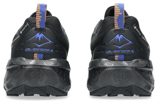 Asics Gel-Sonoma 8 GTX Black/Khaki Men's Trail Shoes
