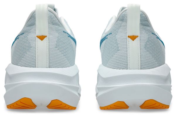 Chaussures Running Asics Novablast 5 Blanc/Bleu/Orange Homme