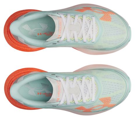 Under Armour Velociti Distance Laufschuhe für Damen, Blau/Orange