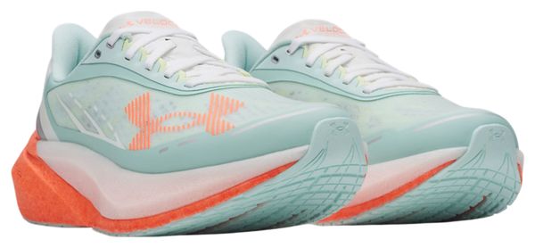 Under Armour Velociti Distance Laufschuhe für Damen, Blau/Orange