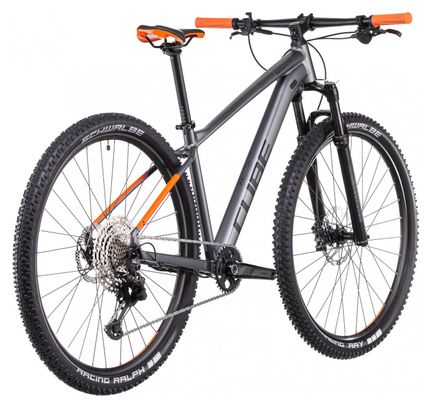 Cube Reaction Pro Hardtail MTB Shimano Deore/XT 12S 29'' Grey Orange 2022