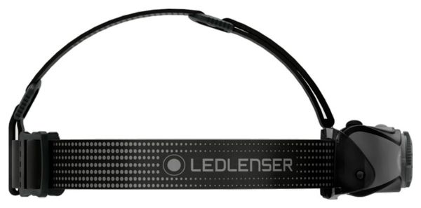 Lampe Frontale LED MH7 Noire et Grise Rechargeable | 600 Lumens | 60h d'autonomie | 200m de distance d'éclairage | LEDLENSER