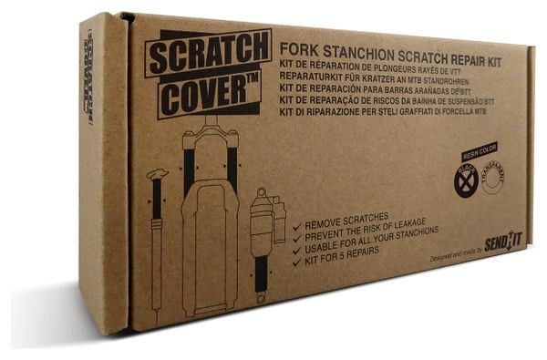 Kit de Réparation Plongeurs SENDHIT Scrath Cover Noir